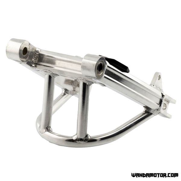 Swingarm braced Monkey +4 Silver-2